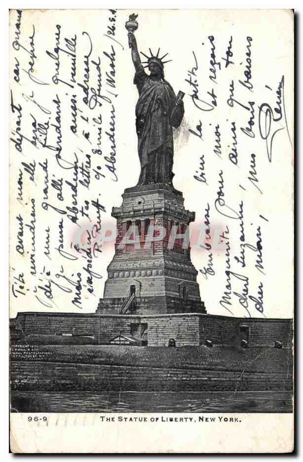 CPA Statue de la Liberte Statue of Liberty New York 