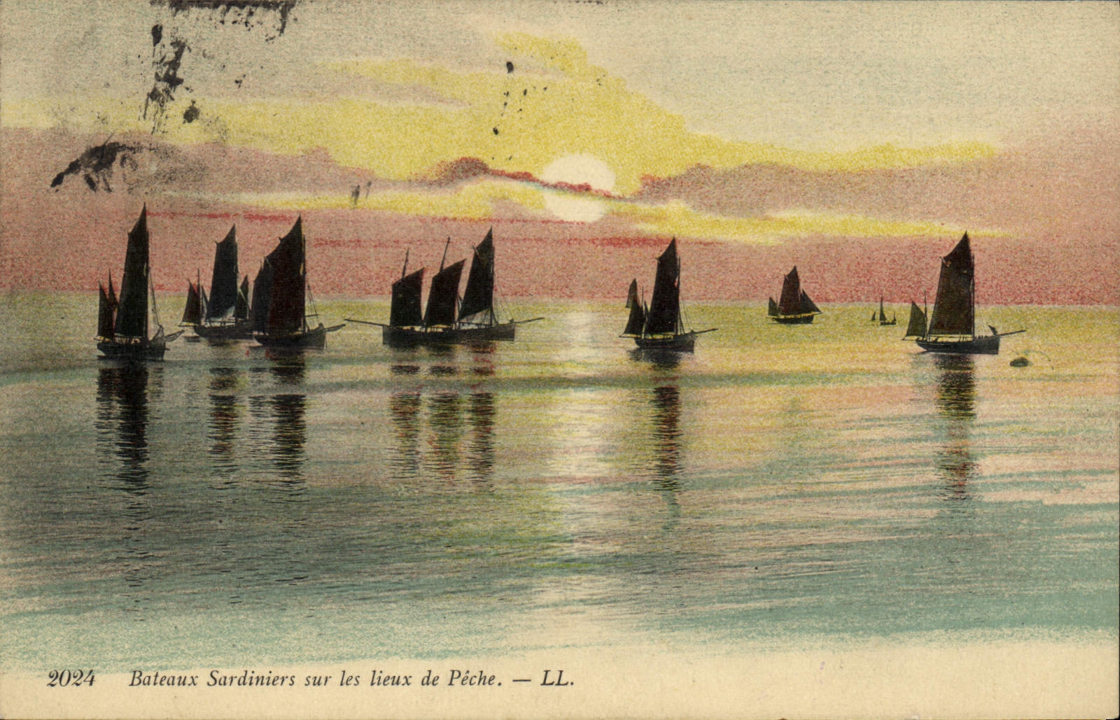 Sardinian Boats at Fishing Grounds — LL. — No. 2024