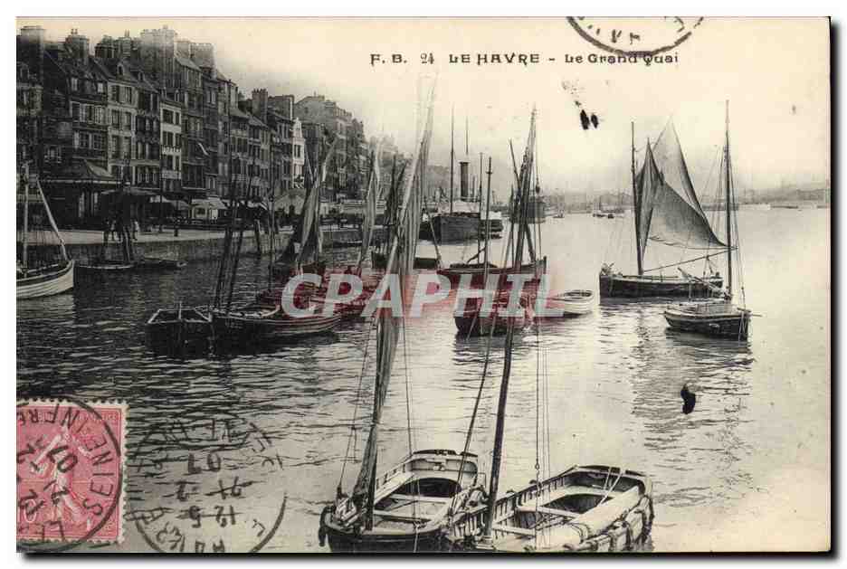 Le Havre — Le Grand Quai — F.B. 24