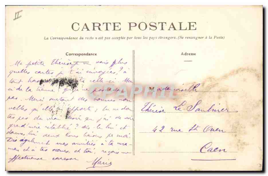 Le Havre — Le Grand Quai — F.B. 24 — Rückseite
