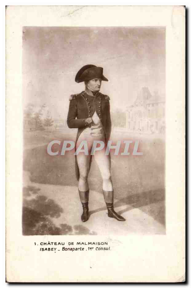 CPA Histoire Napoleon 1er Chateau de Malmaison Isabey Bonaparte 1er consul