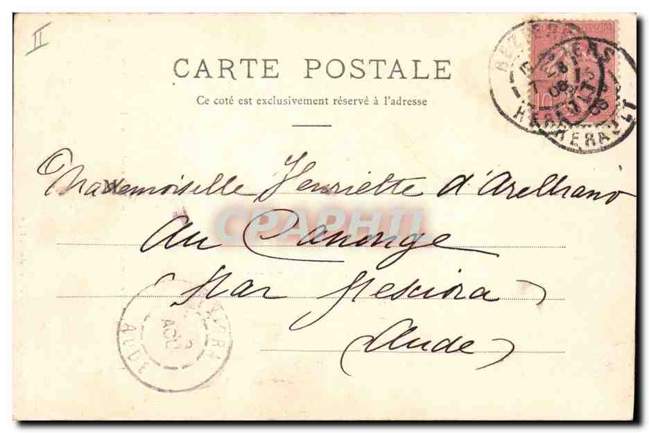 CPA Histoire Napoleon 1er Fixin Lettre autographe de Napoleon a l'imperatrice — Verso