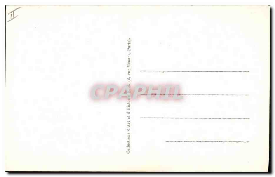 CPA Histoire Napoleon 1er Augereau Beauharnais Baraguay Belliard — Rückseite