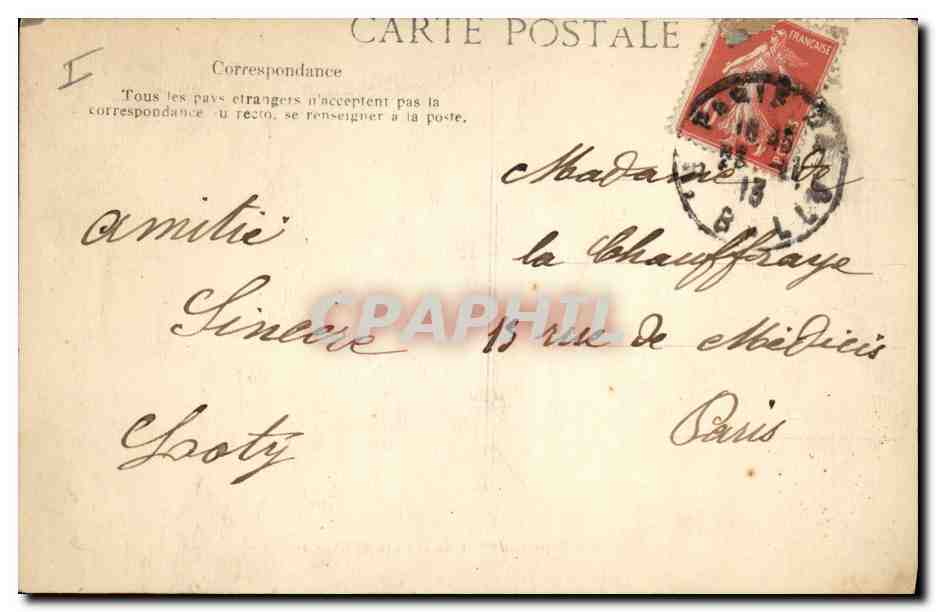 CPA Histoire Napoleon 1er et les enfants de Murat  — Rückseite