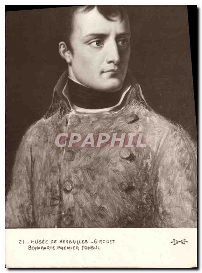 CPA Histoire Napoleon 1er Musee de Versailles Girodet Bonaparte Premier Consul