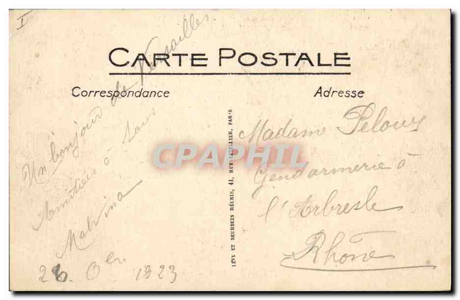 CPA Histoire Napoleon 1er Voiture du mariage de Napoleon  — Rückseite