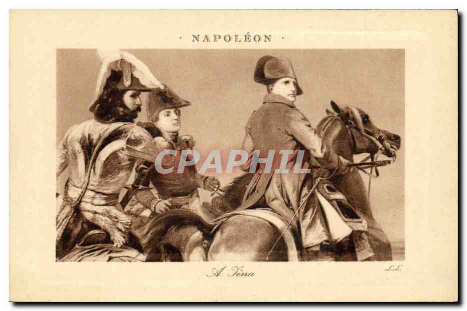 CPA Histoire Napoleon 1er Iena