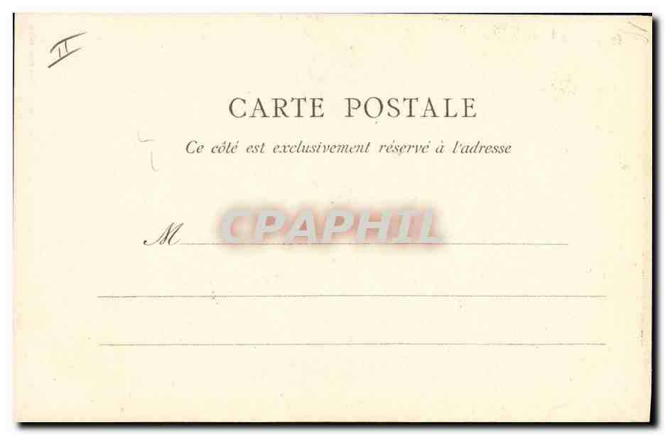 CPA Jules Cesar envahit la Gaule — Rückseite