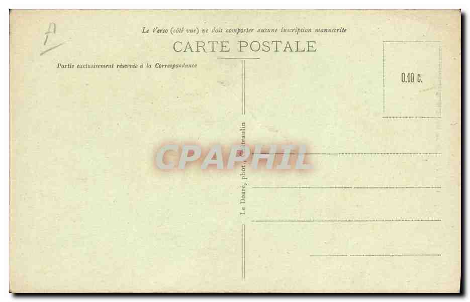 CPA L'anti druide du Menez Hom — Rückseite
