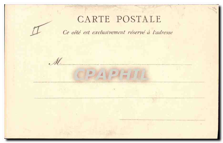 CPA Invasion de Cimbres et des Teutons — Rückseite