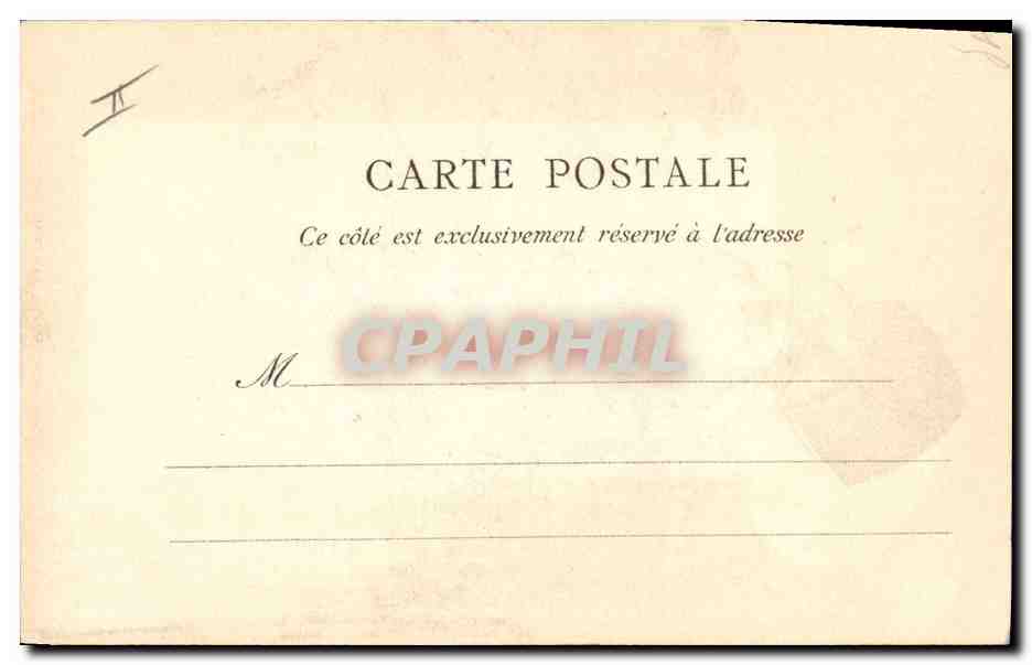 CPA Merovee parent de Clodion  — Verso