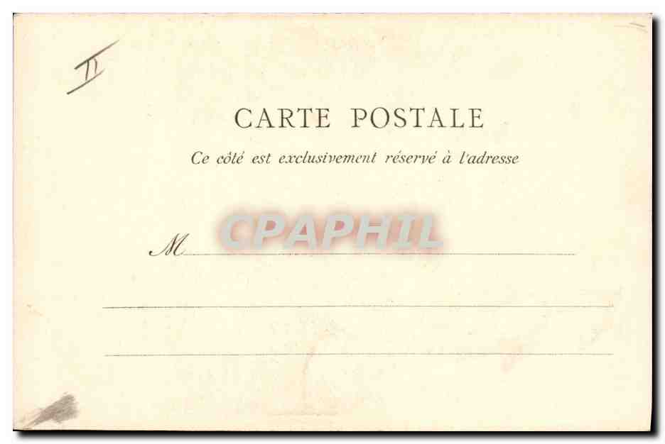 CPA Clovis attaque — Rückseite