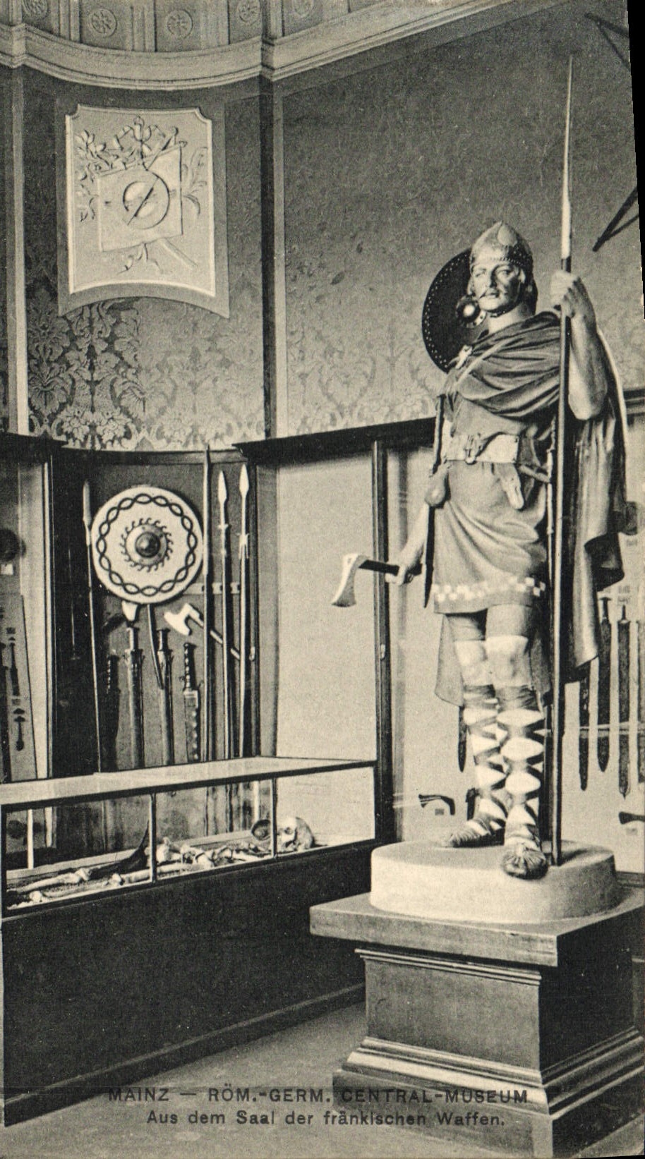 CPA Mainz Rom Germ Central museum Gaulois