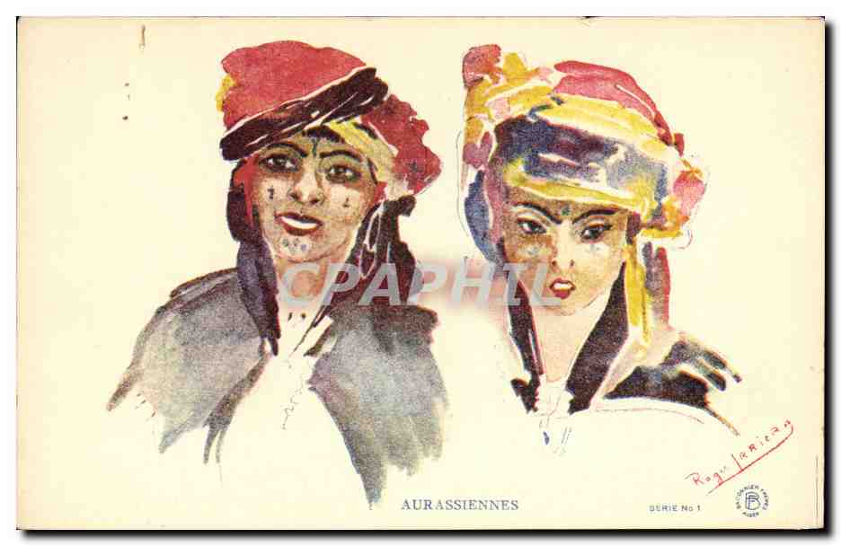 CPA Fantaisie Afrique du Nord Illustrateur Aurassiennes