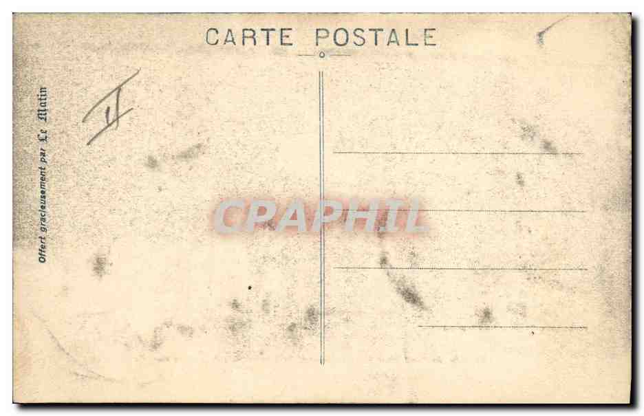 CPA Militaria Epreuve de fond pour reconnaissances de cavalerie Le Matin Arrivee a l'aurore Le Bois de Boulogne est encore desert Paris — Rückseite