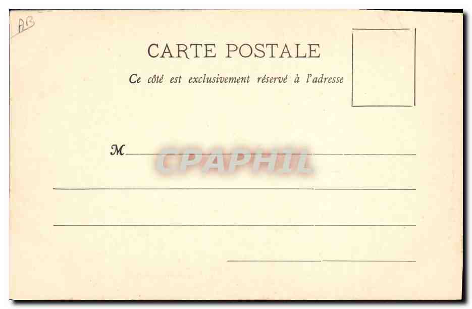 CPA Militaria Revue des reservistes de la 11eme division 1899 Le general de Cornulier Luciniere et son Etat Major — Rückseite