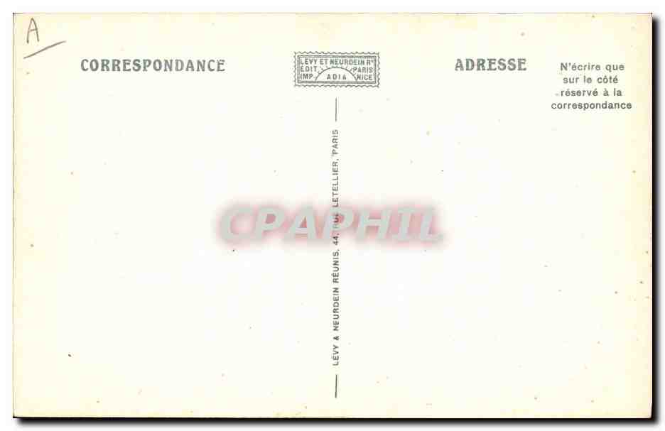 CPA Folklore Savoie Seez Tarentaise — Verso