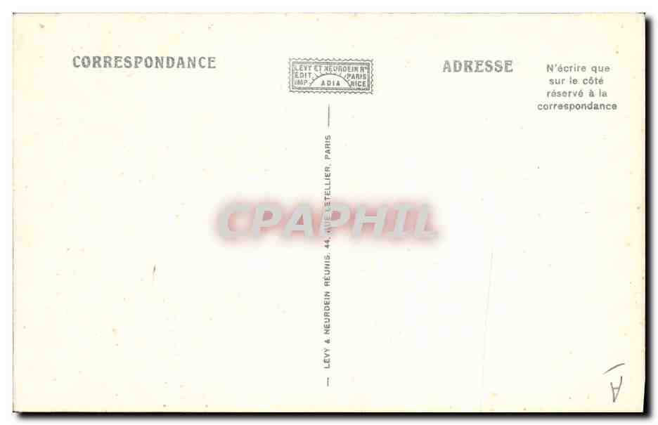 CPA Folklore Savoie  — Verso