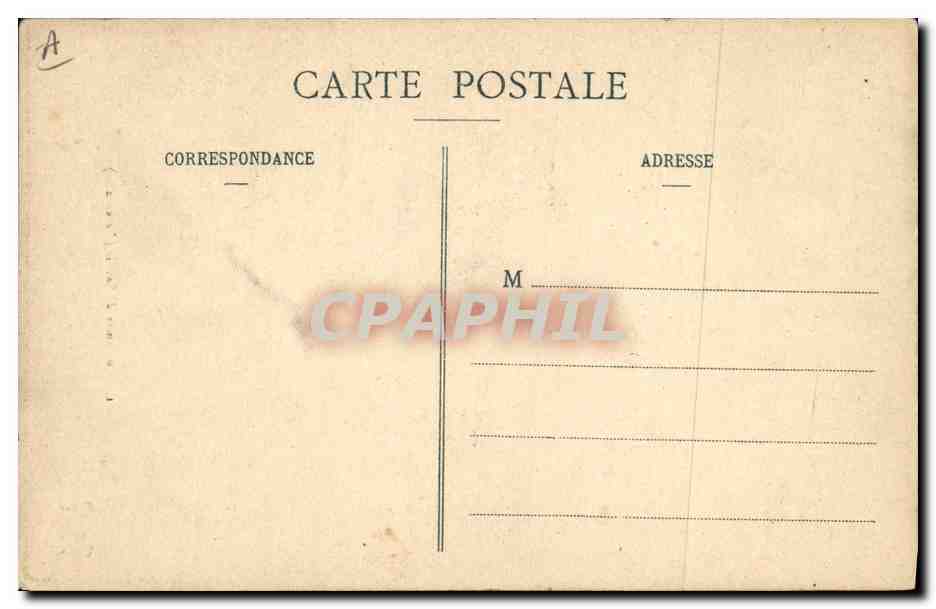 CPA Folklore Savoie Tarentaise — Verso
