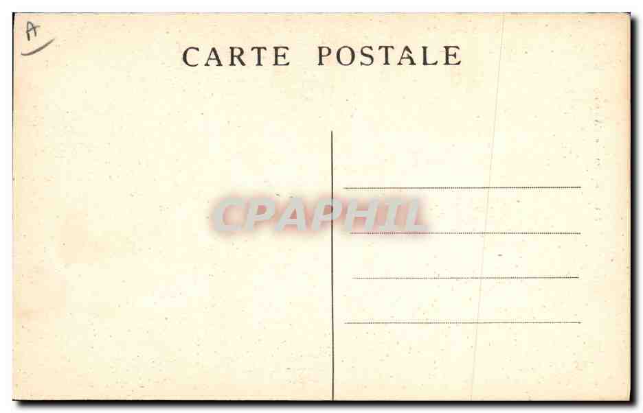 CPA Folklore Savoie — Verso