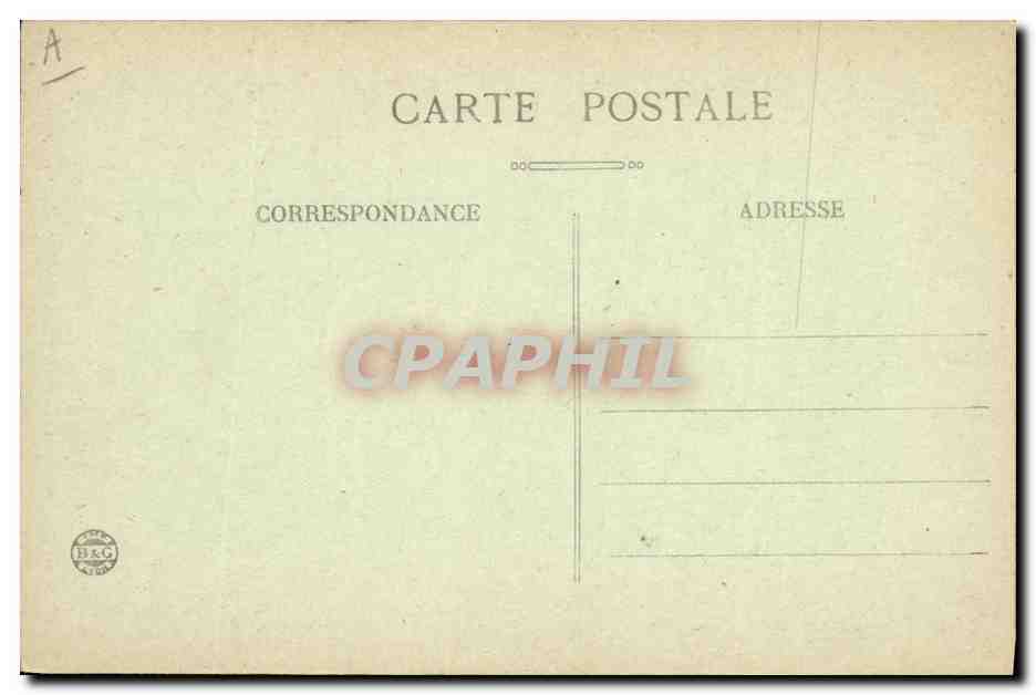 CPA Folklore Savoie Bourg St Maurice Une fileuse — Verso