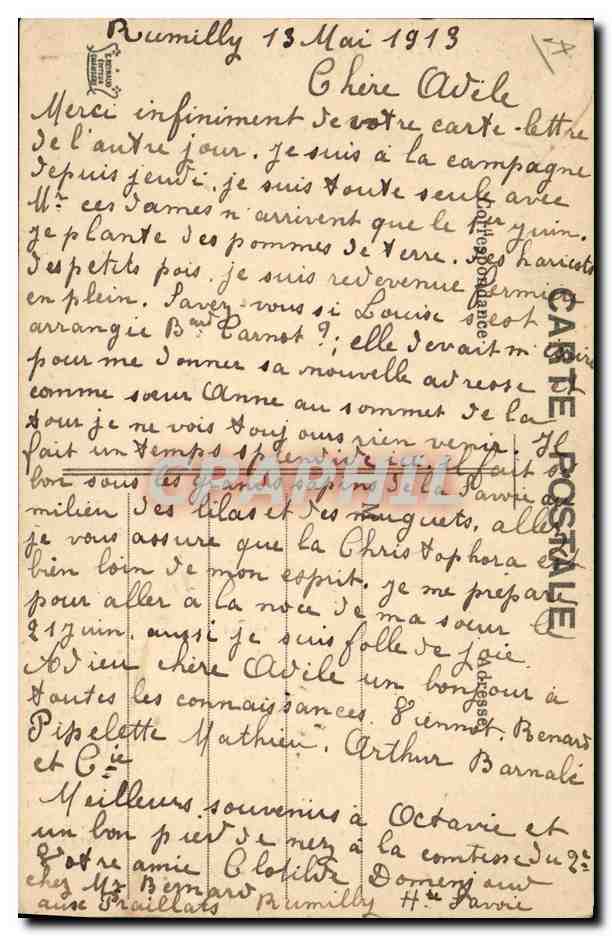 CPA Folklore Savoie La SAvoyarde Aix les Bains — Verso