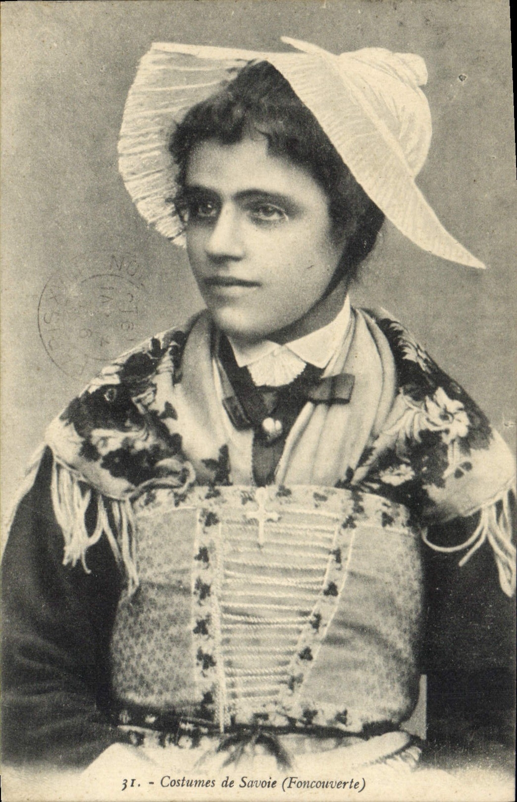 CPA Folklore Savoie Fontcouverte