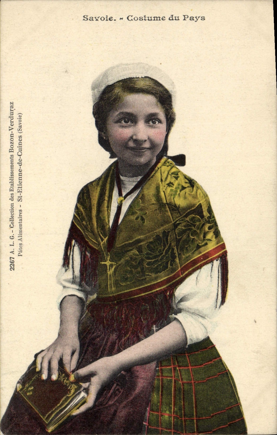 CPA Folklore Savoie Costume du pays