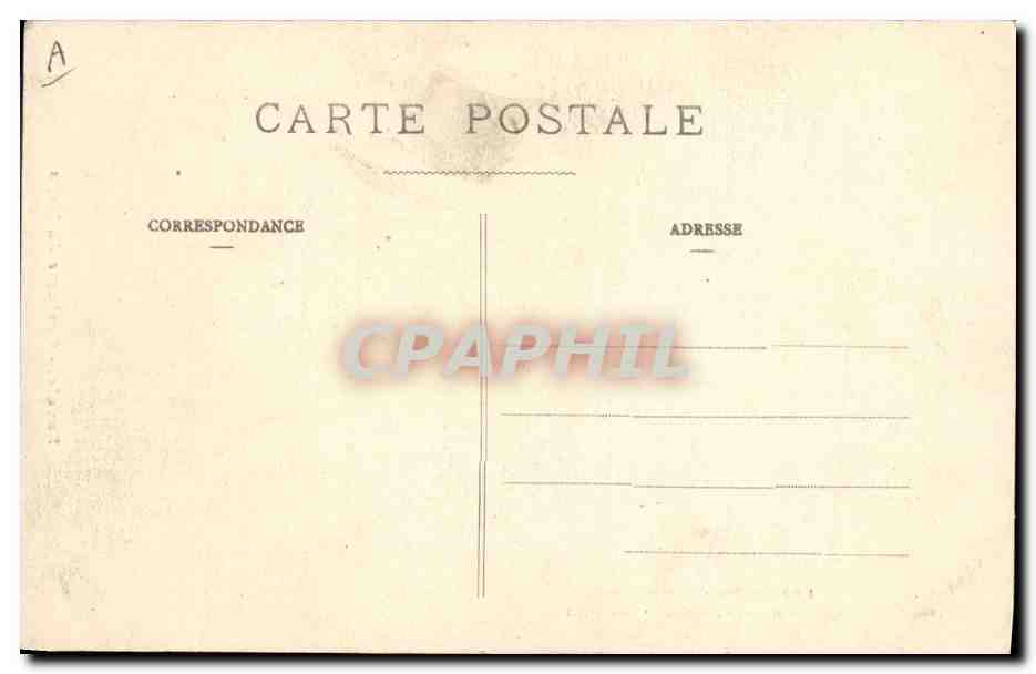 CPA Folklore Savoie — Verso