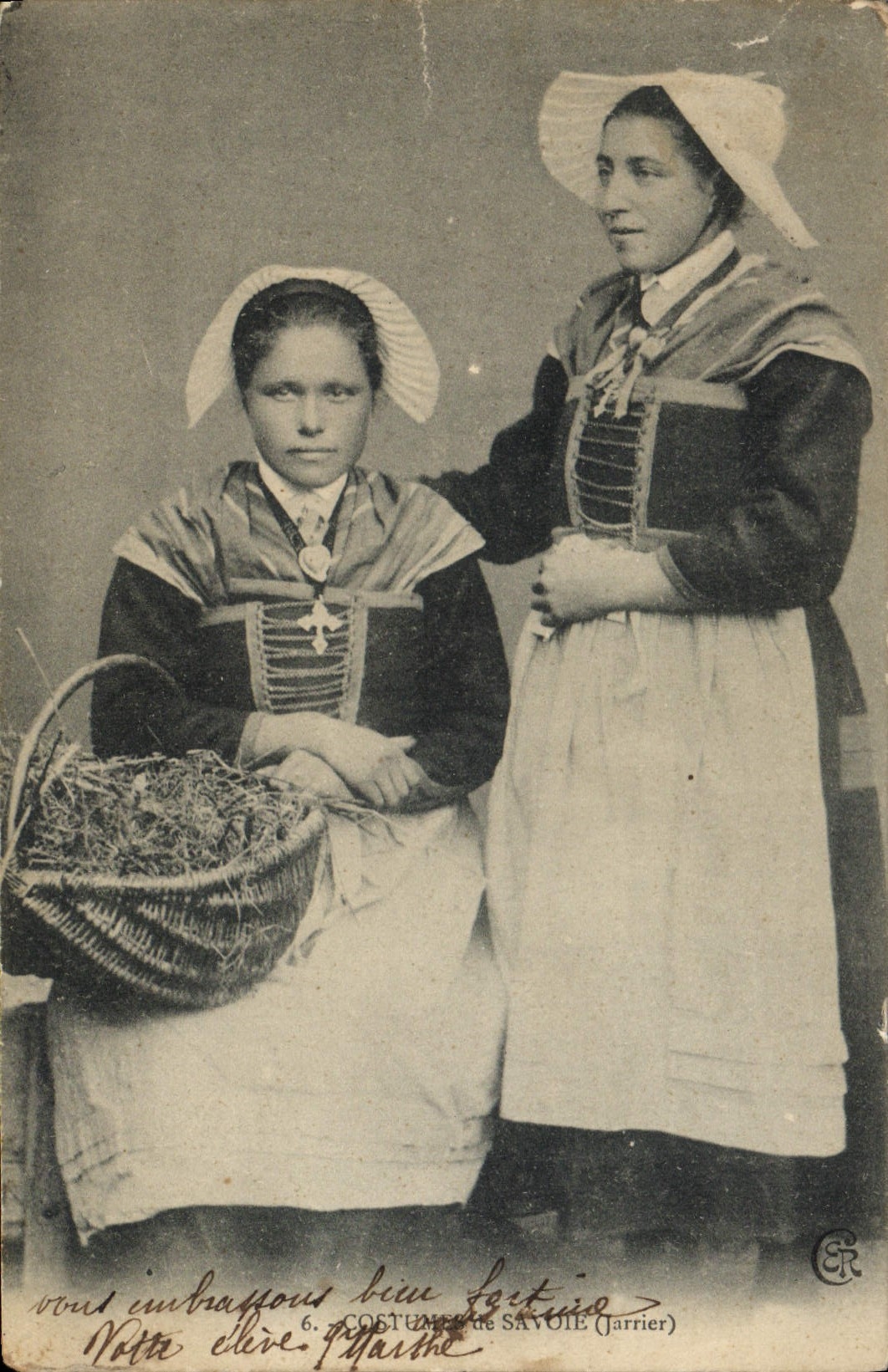 CPA Folklore Savoie Jarrier 