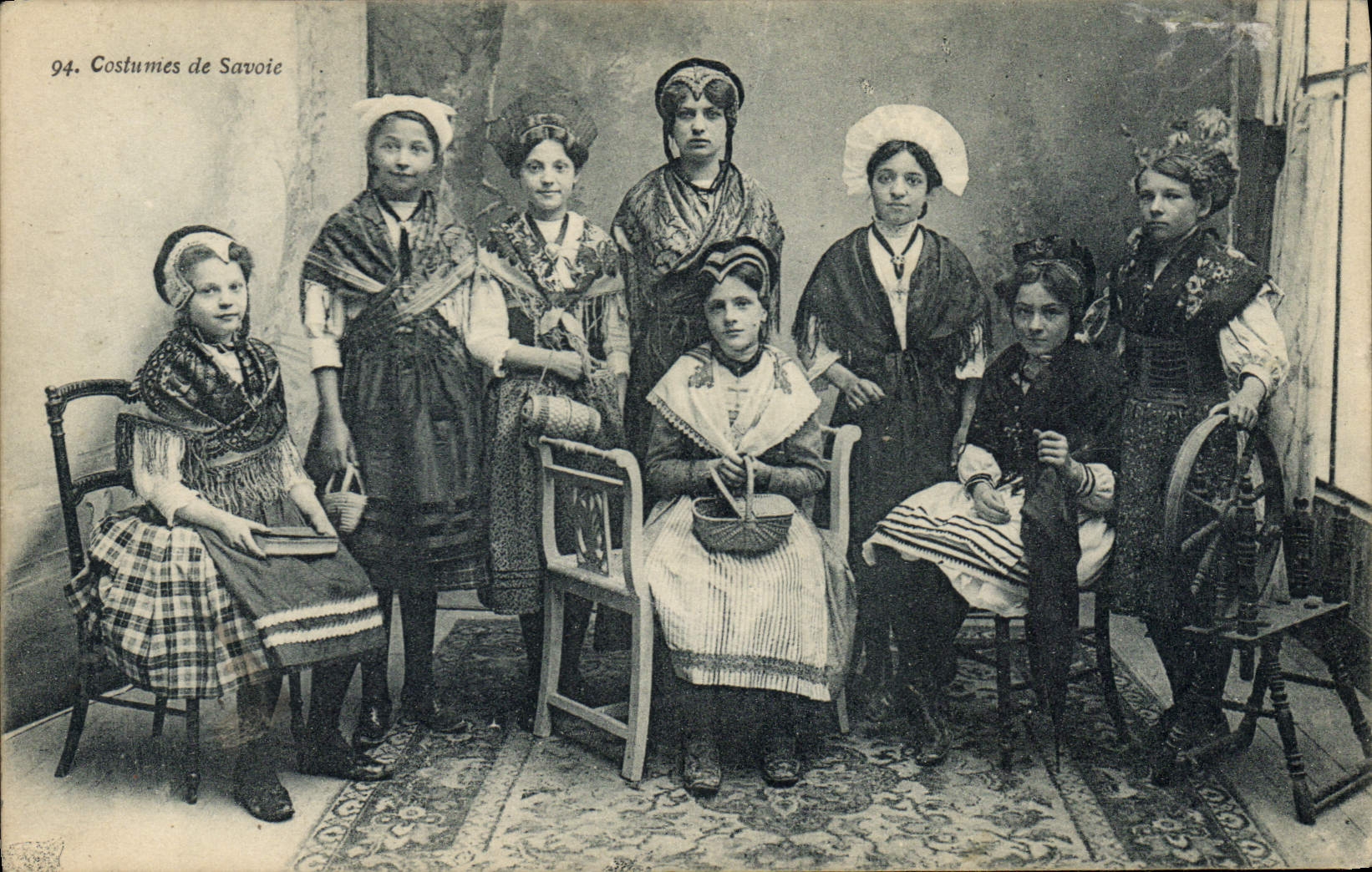 CPA Folklore Savoie