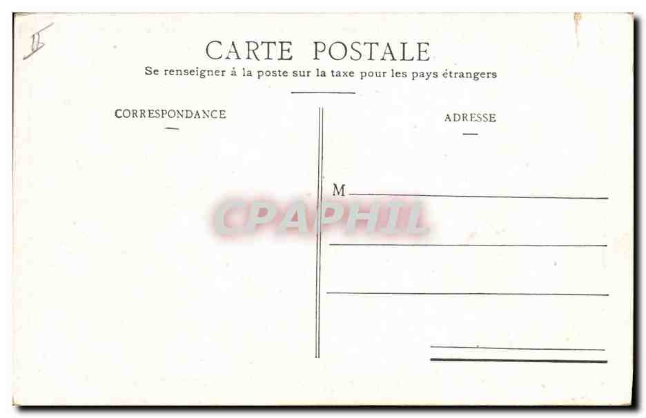 CPA Les forains Bazar Figaro Marseille Gitan — Rückseite