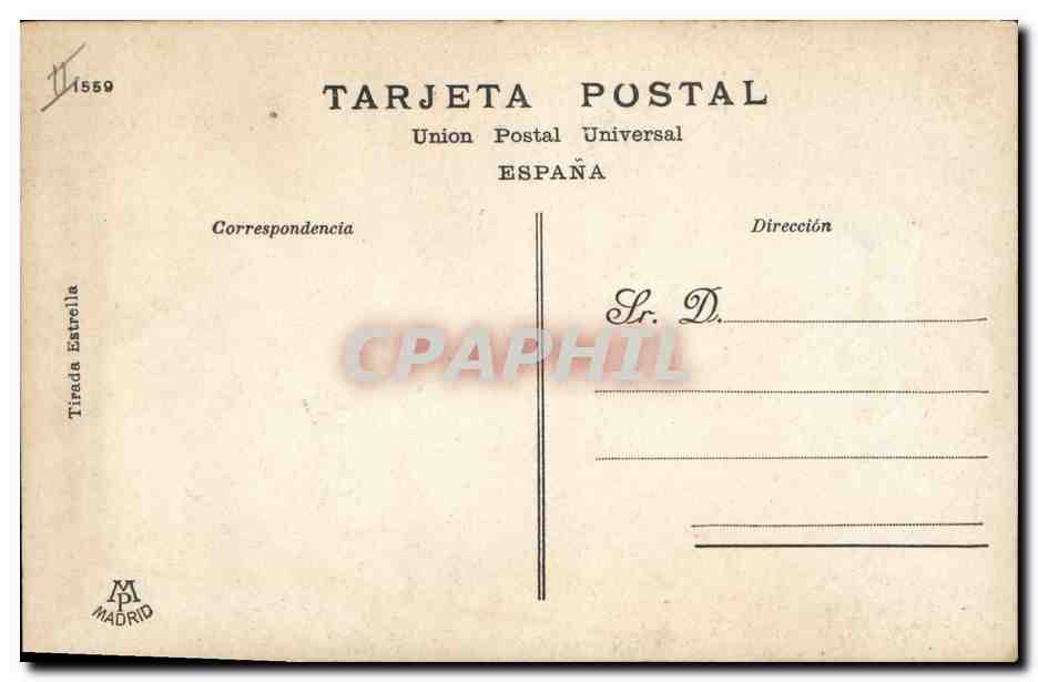 CPA Gitan Gitane — Rückseite