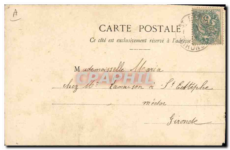 CPA Enfant Le bohemienne  — Rückseite