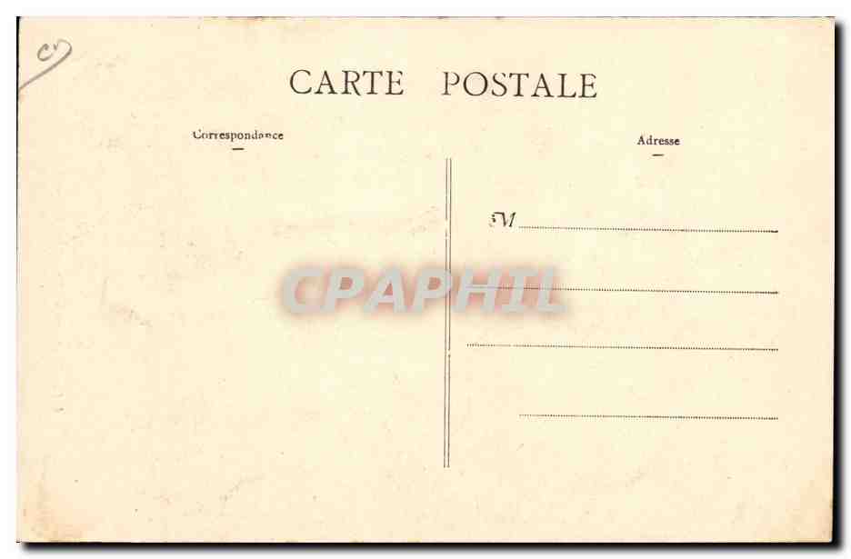 CPA Le geant Hugo offrant un bouqet  — Rückseite