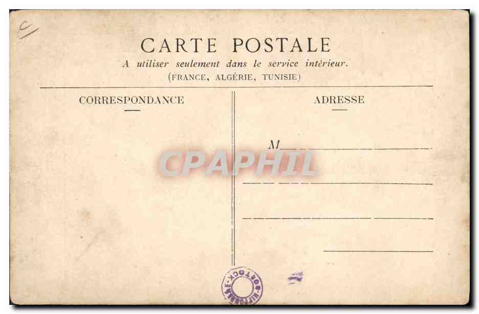 CPA Jean Libbera Phenomene  — Rückseite