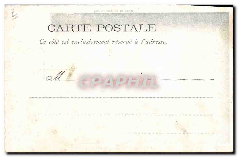 CPA Nain Le Prince Colibri — Rückseite