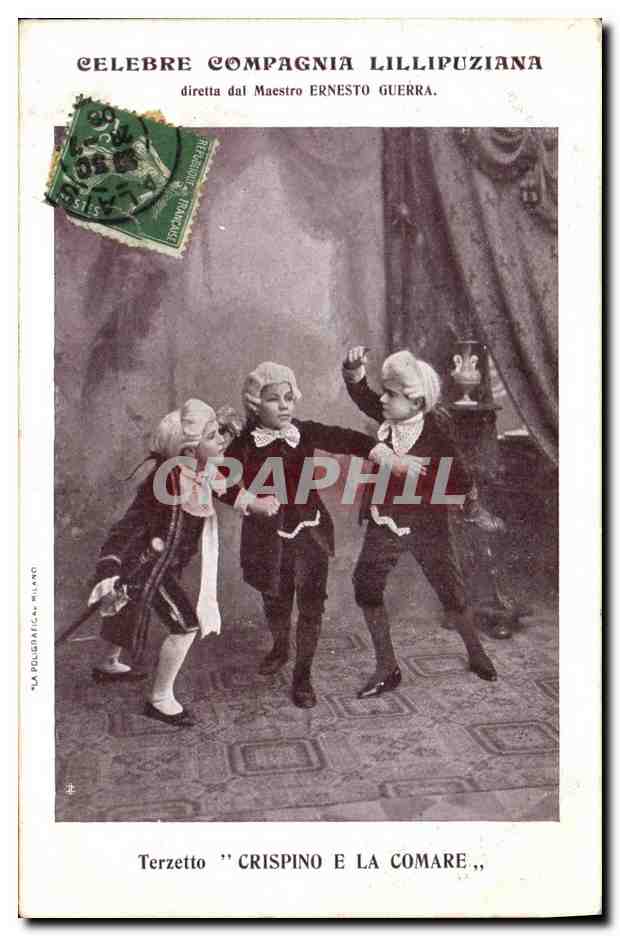CPA Nains Compagnia Lillipuziana 