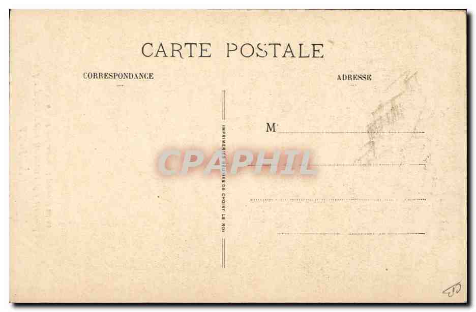CPA Nain Adrien's le plus petit du monde — Rückseite