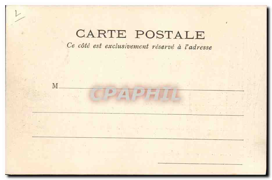 Paris Vécu — Aux Champs-Élysées — La Bourse aux timbres-poste — L. J. & Cie, édit., Angoulême-Paris — Verso