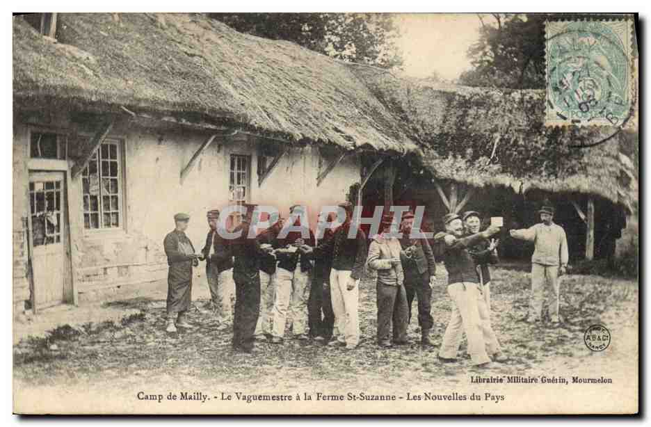 Camp de Mailly - Le Vague-mestre à la Ferme St-Suzanne — Librairie Militaire Guérin, Mourmelon