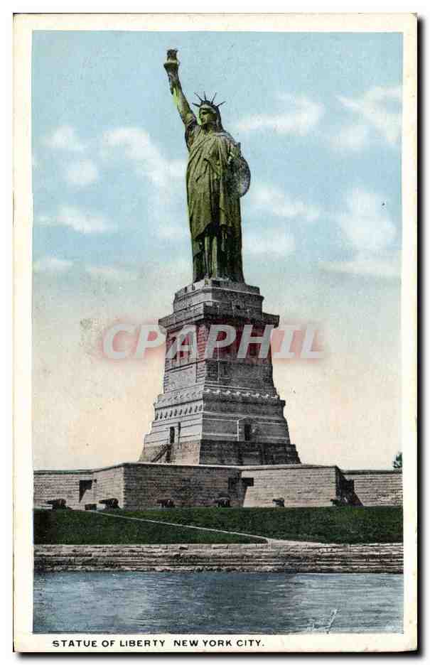 CPA Statue de la liberte Statue of Liberty New York