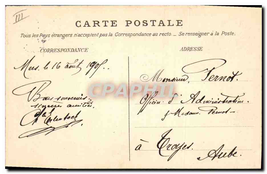 Le Tréport — Le Port et la Falaise — M. M. éditeur, n° 101 — Reverso