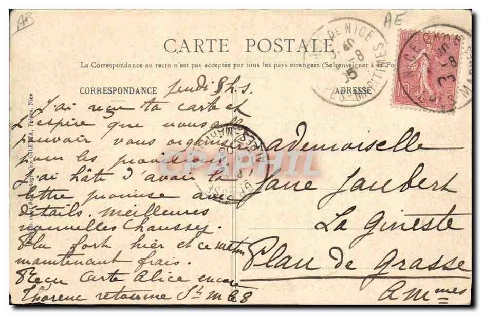 CANNES - Barque, Pêcheurs au Port — Édition Giletta, phot. Nice, n° 440 — Reverso