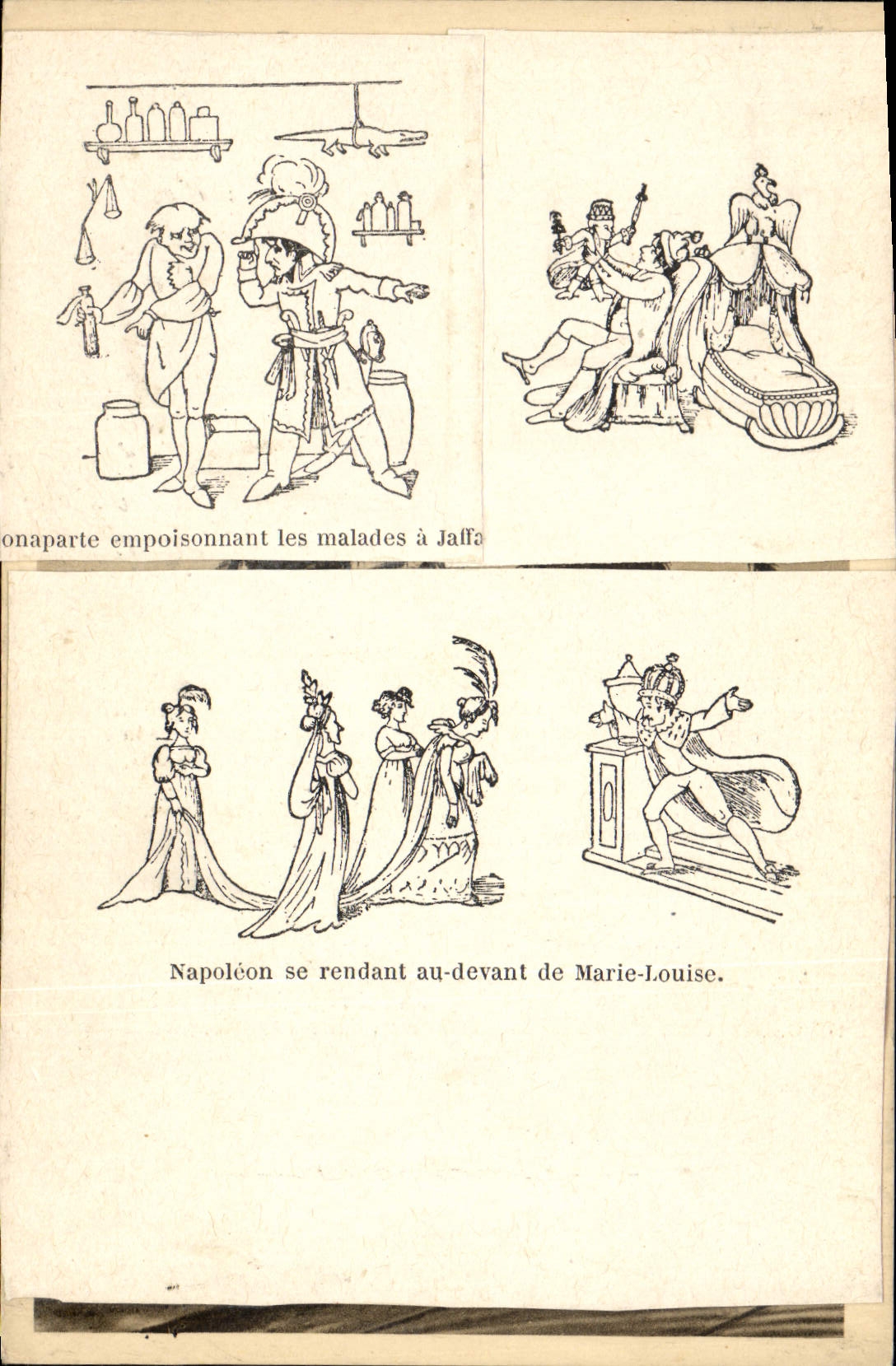 CPA Napoleon 1er se rendant au devant de Marie Louise