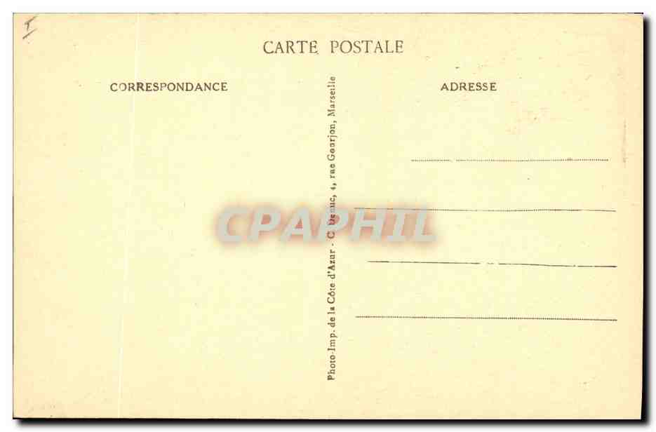CPA Napoleon 1er  — Rückseite