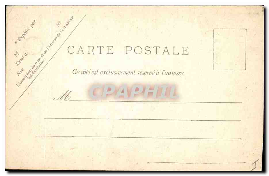 CPA Napoleon 1er Un grand general et un petit empereur — Rückseite