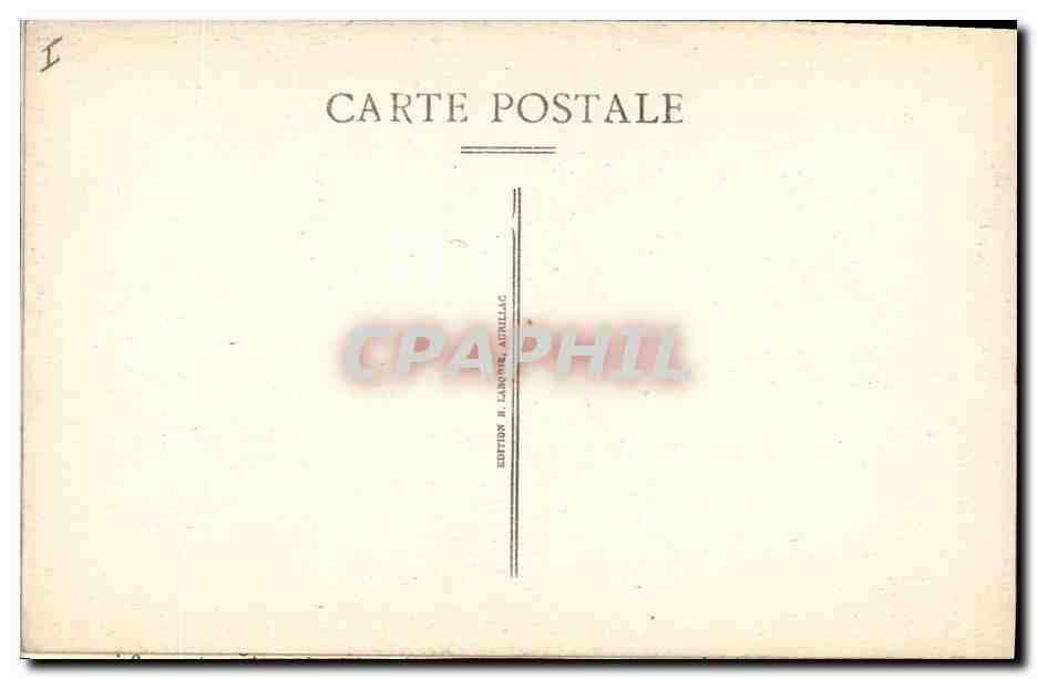 CPA Napoleon 1er Jours d'epreuve — Rückseite