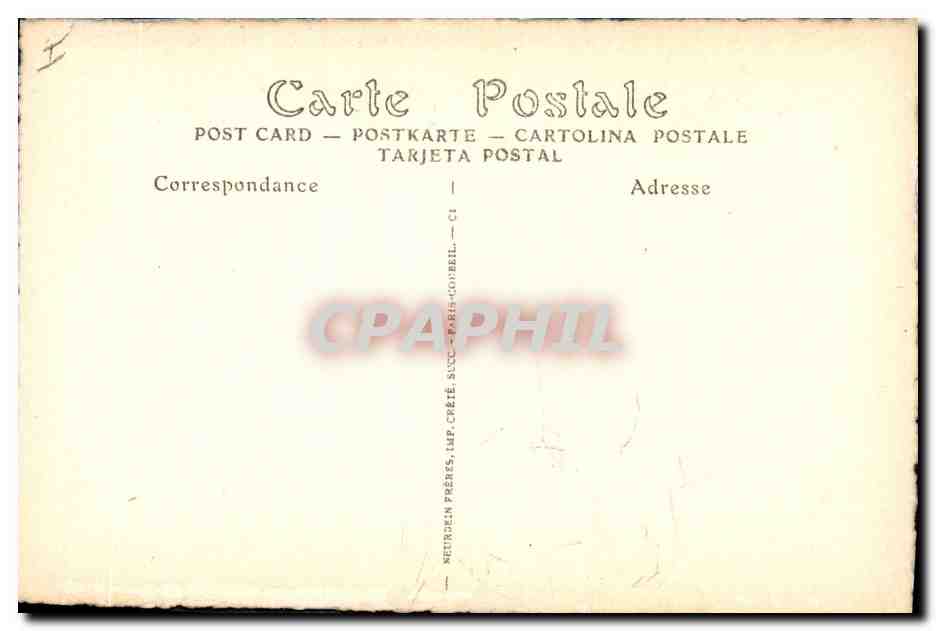 CPA Napoleon 1er Le sabot corse en pleine deroute — Rückseite