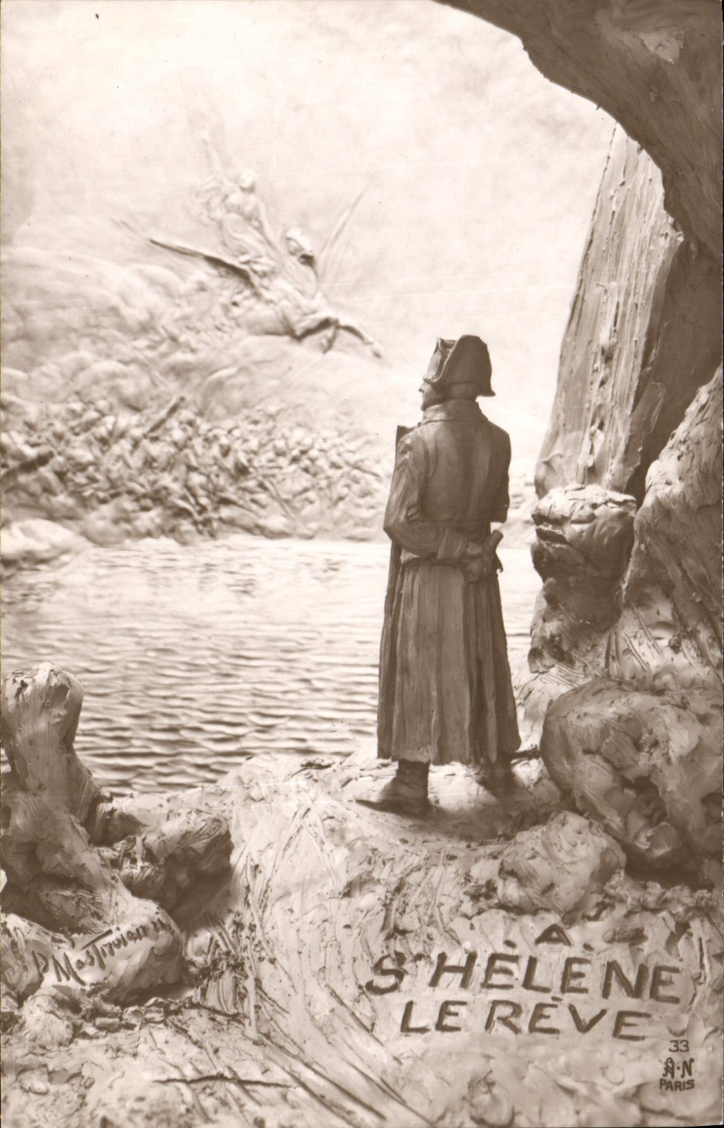 S'HÉLÈNE LE RÊVE — Sculpture de D. Moghrabi — A-N Paris, n° 33